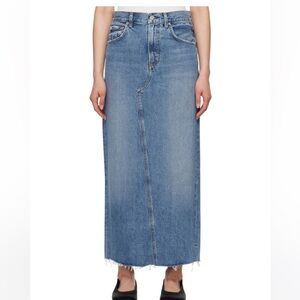 Citizens Of Humanity Blue Denim Skirt